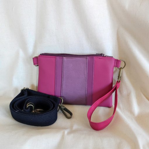 Luna ciklámen cipzáras varálható kistáska