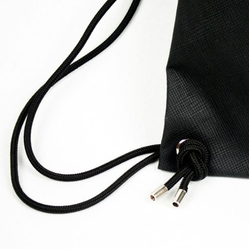 Zsuzsi fekete hátizsák gymbag kis méretű