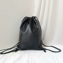 Zsuzsi fekete hátizsák gymbag