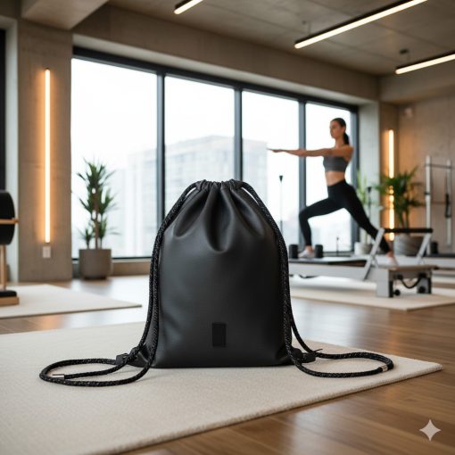 Zsuzsi fekete hátizsák gymbag