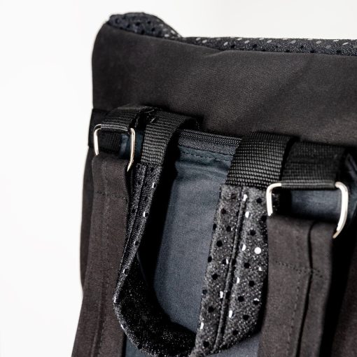 Origami hátizsák fekete színben